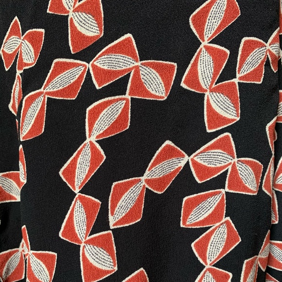 Funky 90s vintage midi skirt - Picture 3 of 5